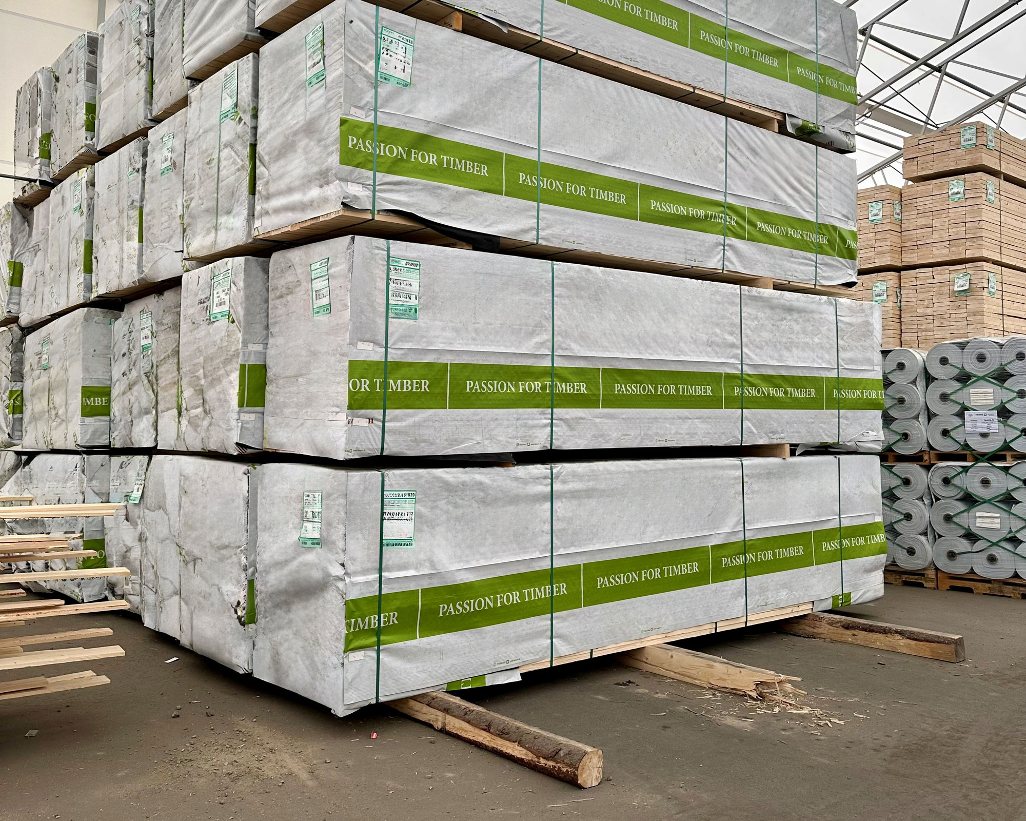 Lumber Wrap On Rolls